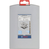 Bosch Professional PRO Stainless Steel HSS-Co Metallbohrer-Satz, 19-teilig 