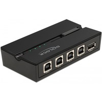 DeLOCK USB 2.0 Switch für 4 PC an 1 Gerät, USB-Switch 