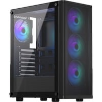 ENDORFY Ventum 200 ARGB, Tower-Gehäuse schwarz, Seitenteil aus Tempered Glass