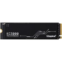 Kingston KC3000 4096 GB, SSD schwarz, PCIe 4.0 x4, NVMe, M.2 2280