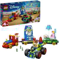 LEGO 43264 Disney Pixar Partyzug und das Auto RC aus Toy Story, Konstruktionsspielzeug 