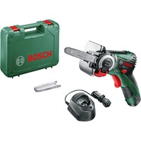 Bosch Heimwerken & Garten Akku-Säge NanoBlade EasyCut 12, 12Volt, Kettensäge grün/schwarz, Li-Ion-Akku 2,0Ah, im Koffer