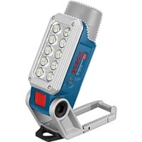 Bosch Professional Akku-Lampe GLI DeciLED 12V/10,8V-Li, Arbeitsleuchte blau, ohne Akku und Ladegerät