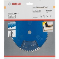 Bosch Professional Kreissägeblatt Expert for Laminated Panel, Ø 160mm, 48Z Bohrung 20mm, für Handkreissägen