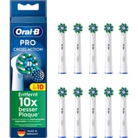 Braun Oral-B Pro Cross Action Aufsteckbürsten 10er-Pack weiß