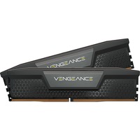 Corsair DIMM 64 GB DDR5-5200 (2x 32 GB) Dual-Kit, Arbeitsspeicher schwarz, CMK64GX5M2B5200Z40, Vengeance, AMD EXPO