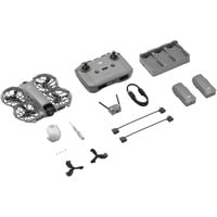 DJI Neo 2 Fly More Combo , Drohne grau, 12 Megapixel, 2-Achsen-Gimbal, inkl. 3 Akkus, Fernsteuerung und Ladegerät