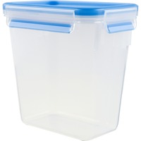 Emsa CLIP & CLOSE Frischhaltedose 1,5 Liter transparent/blau, rechteckig, Hochformat