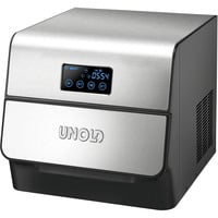 Unold Eiswürfelbereiter Edel edelstahl/schwarz, 150 Watt Kompressor