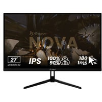 Arozzi Nova 27T2K180, Gaming-Monitor 68.6 cm (27 Zoll), schwarz, QHD, IPS, HDMI, DP, Lautsprecher, 180Hz Panel