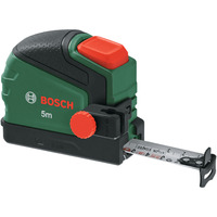 Bosch Maßband 5m / 16 ft + Bleistiftclip, Bandmaß grün/schwarz