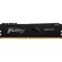 Kingston FURY DIMM 32 GB DDR4-3200 , Arbeitsspeicher schwarz, KF432C16BB/32, Beast, INTEL XMP