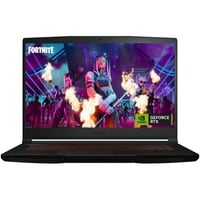 MSI Thin GF63 12UC-822 Generalüberholt, Gaming-Notebook schwarz, Intel® Core™ i5-12450H, NVIDIA GeForce RTX 3050, 16 GB DDR4, 512 GB (512 GB SSD), Windows 11 Home 64-Bit
