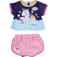 ZAPF Creation BABY born® Einhorn Pyjama 43cm, Puppenzubehör 