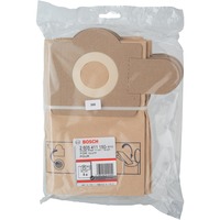 Bosch Professional Papierfilterbeutel, für PAS12-27/ F/ 11-21, Staubsaugerbeutel 5 Stück