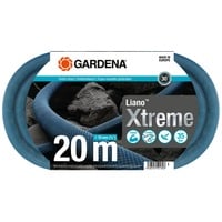 GARDENA Textilschlauch Liano Xtreme 3/4", 20 Meter dunkelgrau/orange, Modell 2023