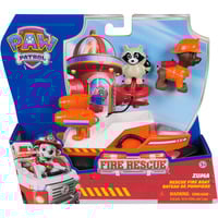 Spin Master Paw Patrol Fire Rescue - Zumas Rettungsboot, Spielfahrzeug mit Zuma Hundefigur und Waschbärenfigur