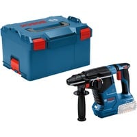 Bosch Professional Akku-Bohrhammer GBH 18V-24 C Professional solo, 18Volt blau/schwarz, ohne Akku und Ladegerät, mit Bluetooth, in L-BOXX