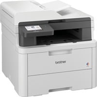 Brother DCP-L3560CDW, Multifunktionsdrucker grau, USB, LAN, WLAN, Scan, Kopie