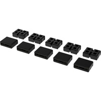 Corsair iCUE LINK Steckverbindersatz, 10-teilig, Stecker schwarz, 5 aktive und 5 passive Stecker
