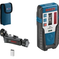 Bosch Laser-Empfänger LR 1 Professional, mit Halterung blau/schwarz, für Rotationslaser GRL 400 H / GRL 300 HV