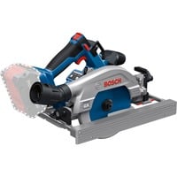 Bosch Professional Akku-Handkreissäge GKS 18V-57-2 GX Professional solo, 18Volt blau/schwarz, ohne Akku und Ladegerät, in L-BOXX