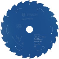 Bosch Professional EXPERT Wood Kreissägeblatt, Ø 250mm, 24Z Bohrung 30mm, für Akku-Kappsägen