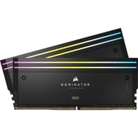 Corsair DIMM 96 GB DDR5-6800 (2x 48 GB) Dual-Kit, Arbeitsspeicher schwarz, CMP96GX5M2B6800C40, Dominator Titanium, INTEL XMP