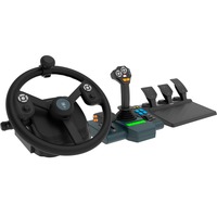 HORI Farming Vehicle Control System, Simulatoren-Set schwarz, für PC