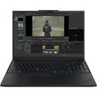 Lenovo ThinkPad P16s G5 Intel (21XE001HGE), Notebook schwarz, Intel® Core™ Ultra 9 386H, NVIDIA RTX PRO 2000, 64 GB LPDDR5X, 1 TB (1 TB SSD), Windows 11 Pro