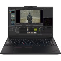 Lenovo ThinkPad P16s G5 Intel (21XE0073GE), Notebook schwarz, Intel® Core™ Ultra 7 356H, NVIDIA RTX PRO 2000, 64 GB LPDDR5X, 1 TB (1 TB SSD), Windows 11 Pro