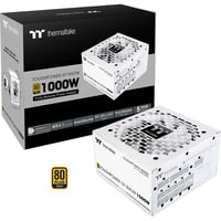 Thermaltake Toughpower GT Snow 1000W, PC-Netzteil weiß, 1x 12-Pin High Power GPU, 5x PCIe, Kabelmanagement, 1000 Watt