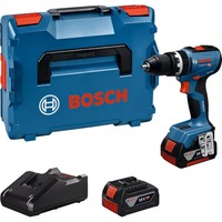 Bosch Professional Akku-Schlagbohrschrauber GSB 18V-65 Professional, 18Volt blau, 2x Li-Ion Akku 5,0Ah, in L-BOXX