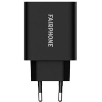 Fairphone Dual-port 30W Charger (EU), Ladegerät schwarz, 30 Watt