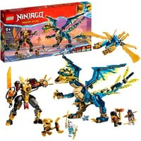 LEGO 71796 Ninjago Kaiserliches Mech-Duell gegen den Elementardrachen, Konstruktionsspielzeug 