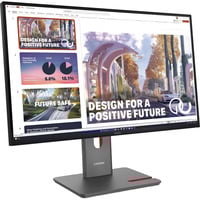 Lenovo ThinkVision P27QD-40, LED-Monitor 68.6 cm (27 Zoll), schwarz, QHD, IPS, HDMI, DP, USB-C, USB-Hub, KVM, 120Hz Panel