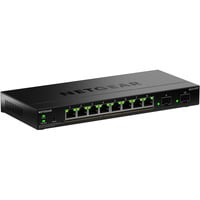 Netgear Smart Managed Essentials Switch (GS310TPv2) schwarz, 55W PoE Budget