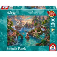 Schmidt Spiele Thomas Kinkade: Painter of Light - Disney, Peter Pan, Puzzle 1000 Teile