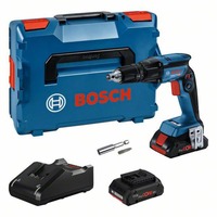 Bosch Professional Akku-Trockenbauschrauber GTB 18V-45 Professional blau/schwarz, 2x Akku ProCORE18V 4,0Ah, in L-BOXX