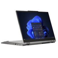 Lenovo ThinkPad L13 2-in-1 AMD G6 (21RD000XGE), Notebook grau, AMD Ryzen 7 PRO 250, AMD Radeon 780M, 32 GB LPDDR5X, 1 TB (1 TB SSD), Windows 11 Pro