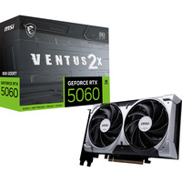 MSI GeForce RTX 5060 VENTUS 2X OC 8G, Grafikkarte DLSS 4, 3x DisplayPort, 1x HDMI 2.1