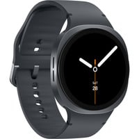 SAMSUNG Galaxy Watch8, Smartwatch grau, 40 mm, LTE, Sport Band S/M