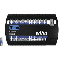 Wiha Bit-Satz XLSelector T-Bit 25mm, PH / TX / H schwarz/blau, 31-teilig