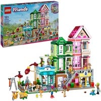 LEGO 42670 Friends Heartlake City Wohn- und Einkaufsstraße, Konstruktionsspielzeug