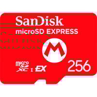 SanDisk Nintendo Switch 2 microSD Express Card 256 GB, Speicherkarte im Mario-Design