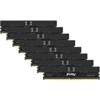 Kingston FURY DIMM 256 GB DDR5-6400 (8x 32 GB) Octa-Kit ECC, Arbeitsspeicher schwarz, KF564R32RBK8-256, Renegade Pro, Registred, INTEL XMP