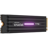 Crucial T710 1 TB, SSD PCIe 5.0 x4, NVMe 2.0, M.2 2280, mit Kühlkörper