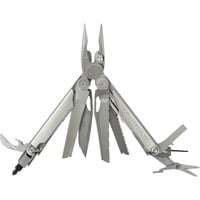 Leatherman Multitool Wave+ edelstahl, 17 Tools, mit Nylon Sheath