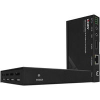 Lindy HDMI & HDBaseT Extender, HDMI Verlängerung schwarz, inklusive Power over Cable, 70m