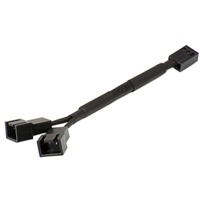 Phanteks 3Pin Lüfter Y-Kabel schwarz, 11cm